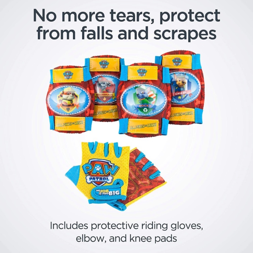 Nickelodeon Paw Partol protection pack (gloves, knee & elbow pads) NWT - Picture 1 of 8